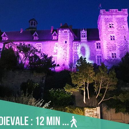 Artbleu -Tout Confort - Ideal Pros - Proche Commerces Montluçon Exteriör bild