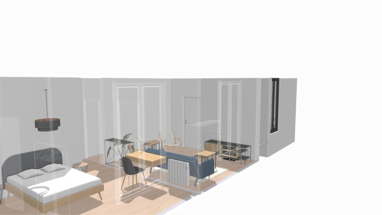 Artbleu -Tout Confort - Ideal Pros - Proche Commerces Montluçon Exteriör bild