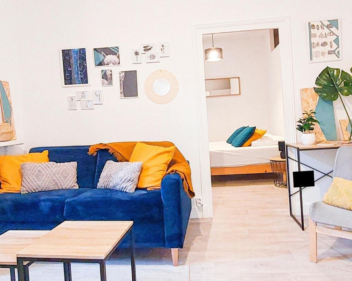 Artbleu -Tout Confort - Ideal Pros - Proche Commerces Montluçon Exteriör bild